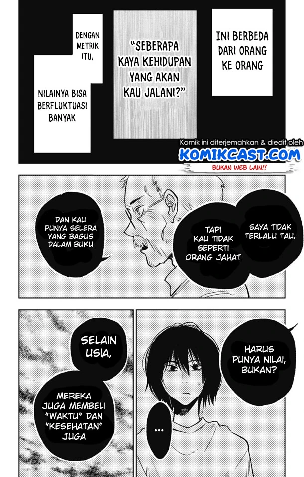 Halaman 20 — Jumyou wo Kaitotte Moratta. Ichinen ni Tsuki, Ichimanen de. Chapter 1