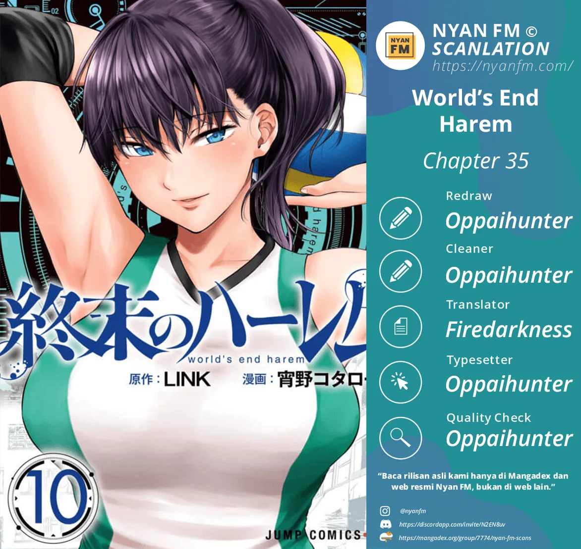 Halaman 4 — Shuumatsu no Harem Chapter 35