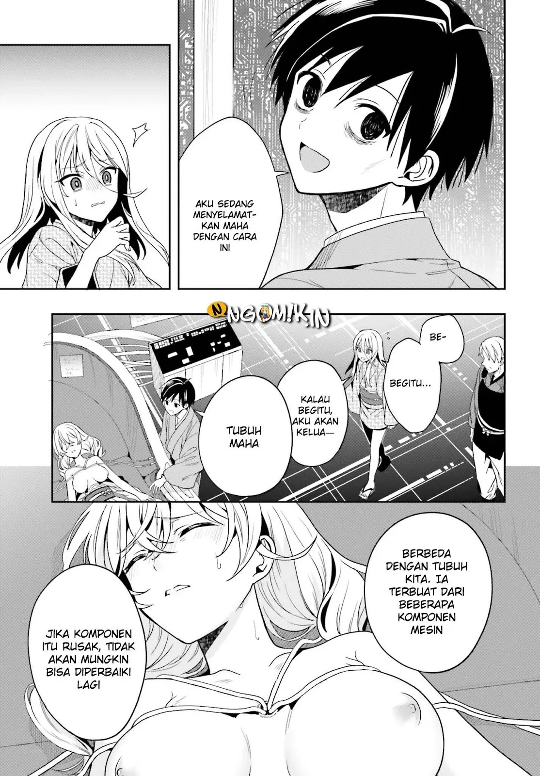 Halaman 37 — Kono Shima ni wa Midara de Jaaku na Mono ga Sumu Chapter 42