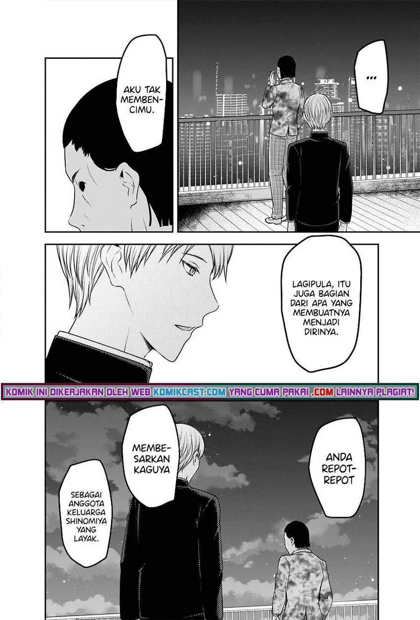 Halaman 9 — Kaguya-sama wa Kokurasetai: Tensai-tachi no Renai Zunousen Chapter 242