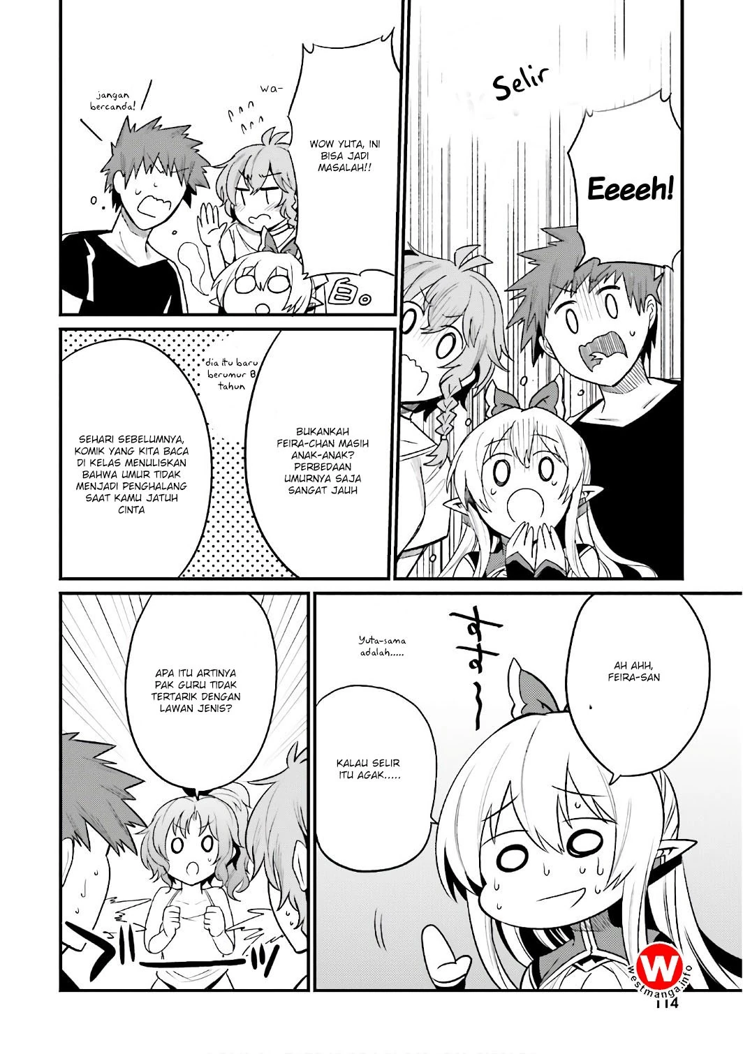 Halaman 10 — Elf Yome to Hajimeru Isekai Ryoushu Seikatsu Chapter 16