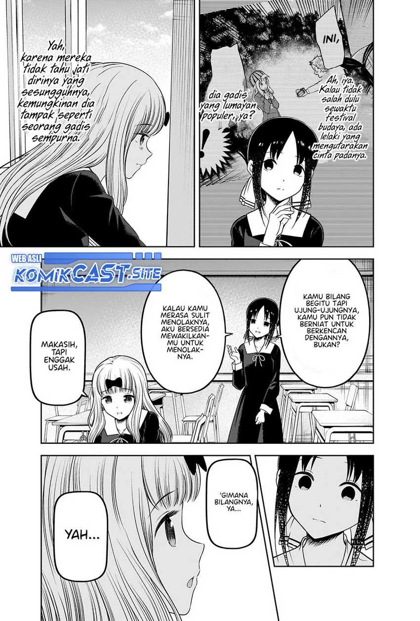 Halaman 4 — Kaguya-sama wa Kokurasetai: Tensai-tachi no Renai Zunousen Chapter 279