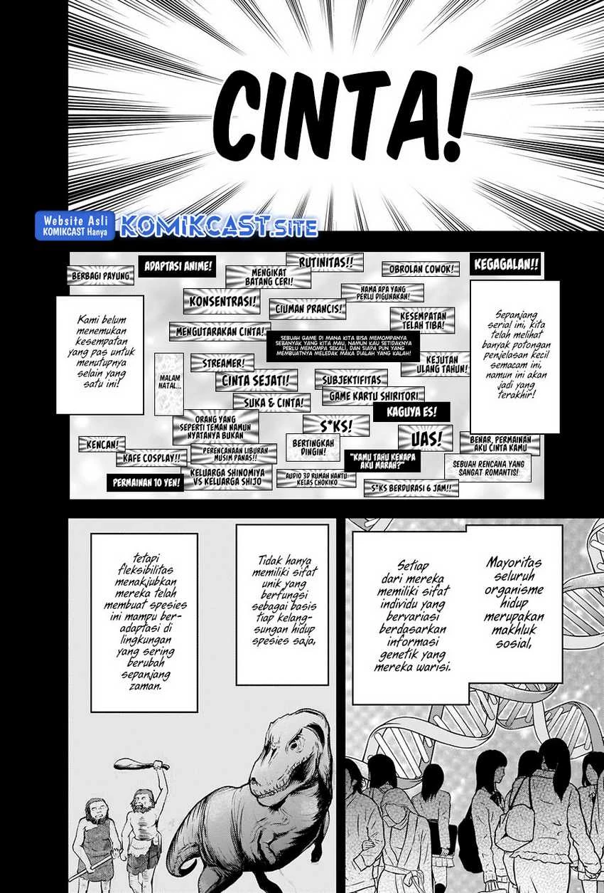 Halaman 7 — Kaguya-sama wa Kokurasetai: Tensai-tachi no Renai Zunousen Chapter 279