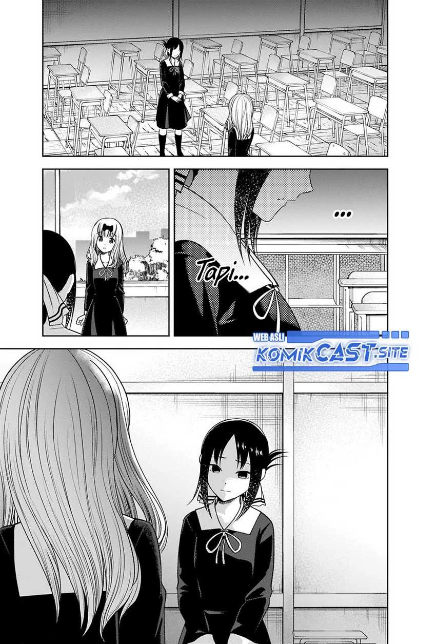 Halaman 12 — Kaguya-sama wa Kokurasetai: Tensai-tachi no Renai Zunousen Chapter 279