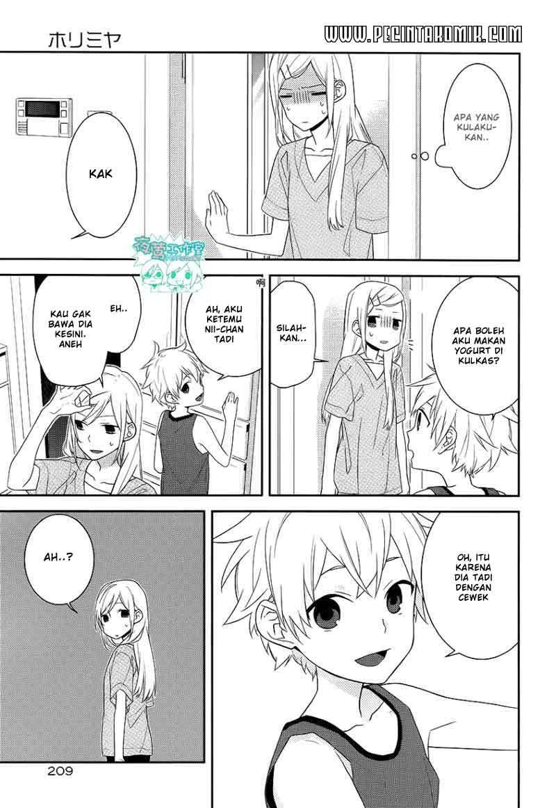 Halaman 25 — Horimiya Chapter 21