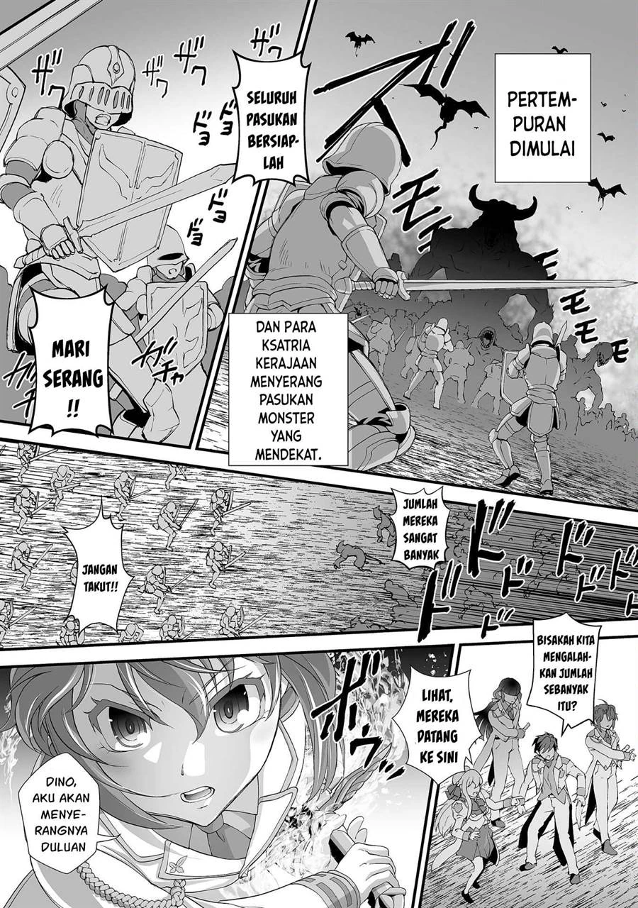Halaman 9 — Kuchidome no Gohoubi wa Dansou Otome to Ichaero desu! Chapter 18