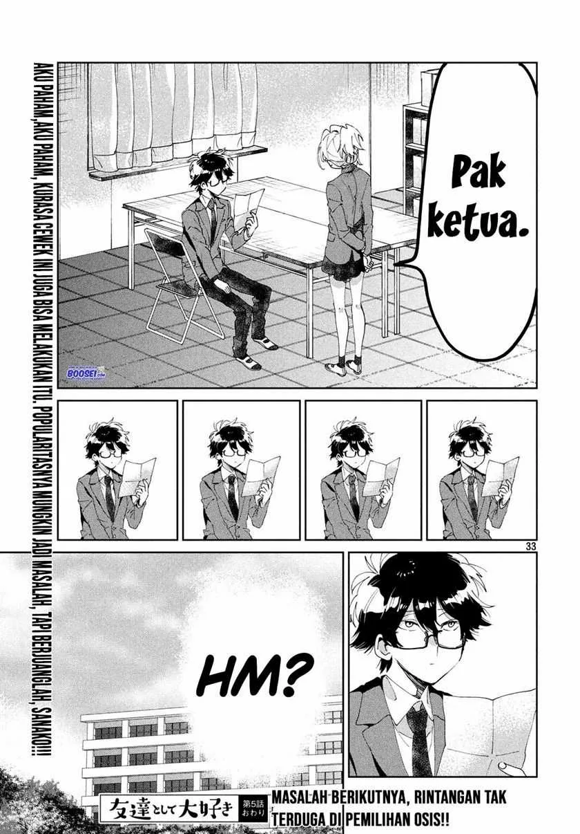 Halaman 33 — Tomodachi toshite Daisuki Chapter 5