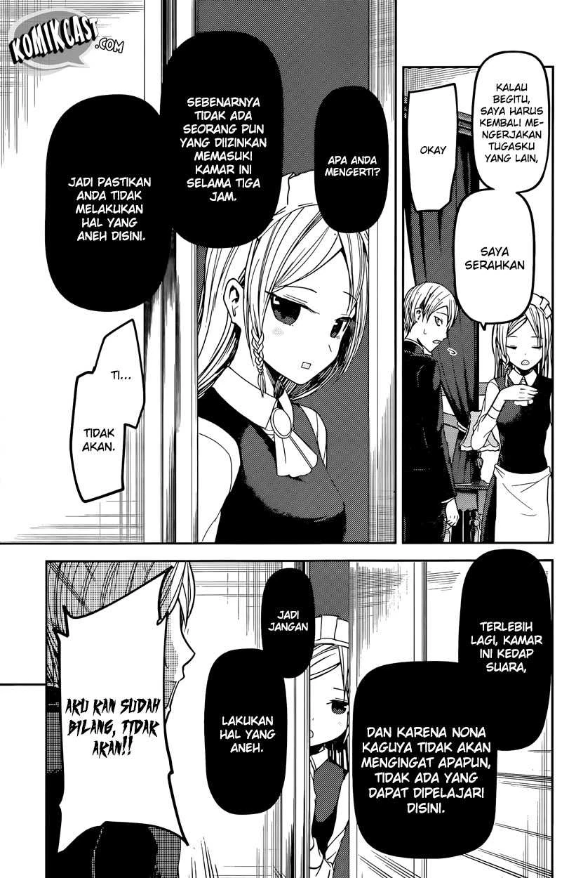 Halaman 9 — Kaguya-sama wa Kokurasetai: Tensai-tachi no Renai Zunousen Chapter 35