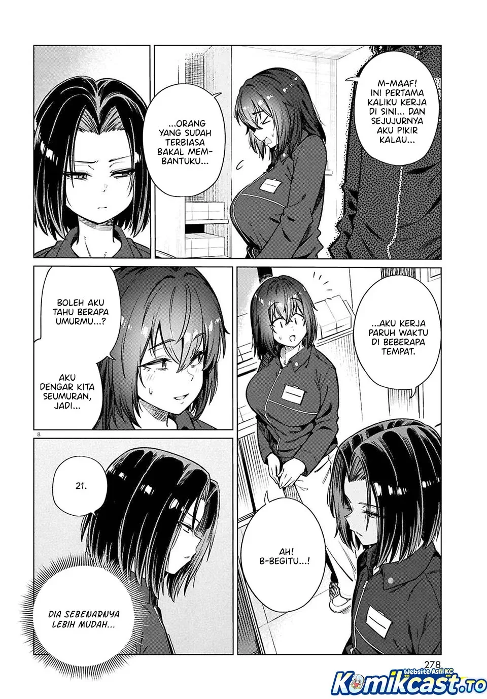 Halaman 9 — Genkai Dokushin Joshi (26) Gohan Chapter 28