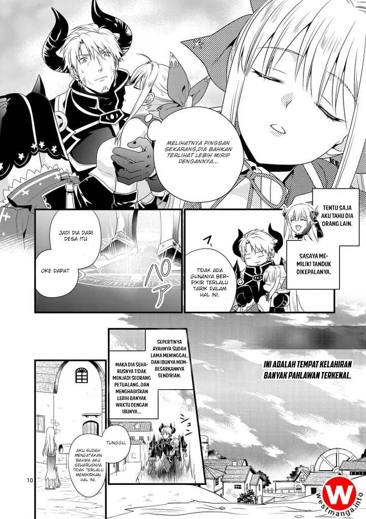 Halaman 8 — Maou desu. Onna Yuusha no Hahaoya to Saikon shita node, Onna Yuusha ga Giri no Musume ni Narimashita. @comic Chapter 1