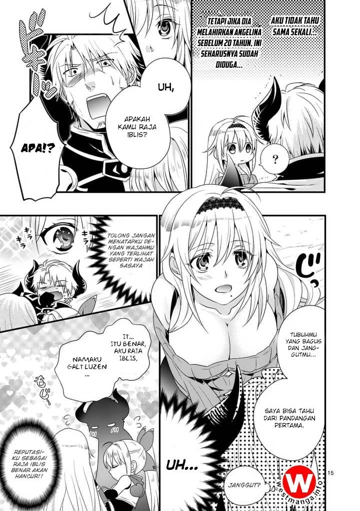 Halaman 13 — Maou desu. Onna Yuusha no Hahaoya to Saikon shita node, Onna Yuusha ga Giri no Musume ni Narimashita. @comic Chapter 1