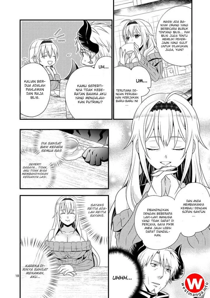 Halaman 16 — Maou desu. Onna Yuusha no Hahaoya to Saikon shita node, Onna Yuusha ga Giri no Musume ni Narimashita. @comic Chapter 1