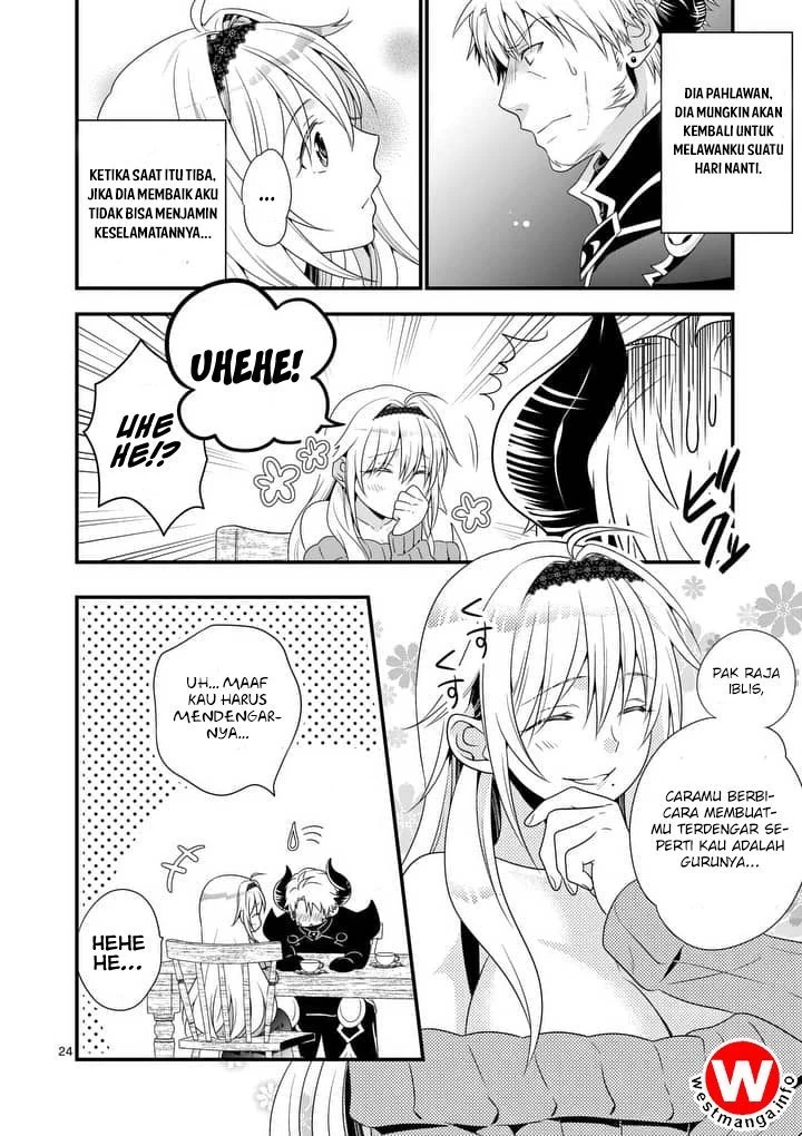 Halaman 22 — Maou desu. Onna Yuusha no Hahaoya to Saikon shita node, Onna Yuusha ga Giri no Musume ni Narimashita. @comic Chapter 1