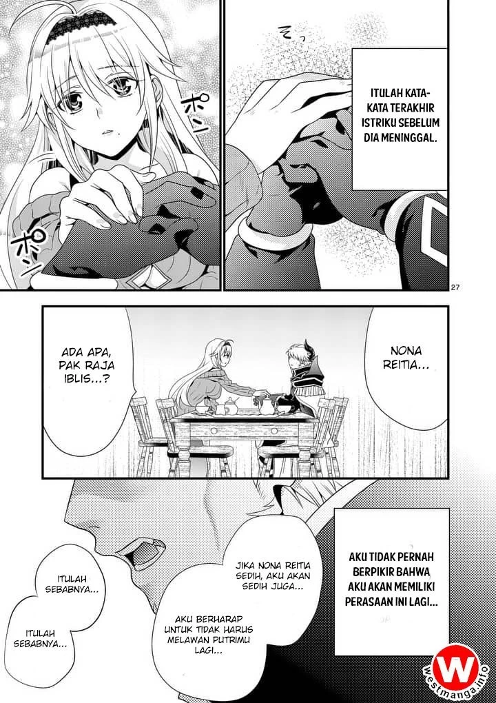Halaman 25 — Maou desu. Onna Yuusha no Hahaoya to Saikon shita node, Onna Yuusha ga Giri no Musume ni Narimashita. @comic Chapter 1