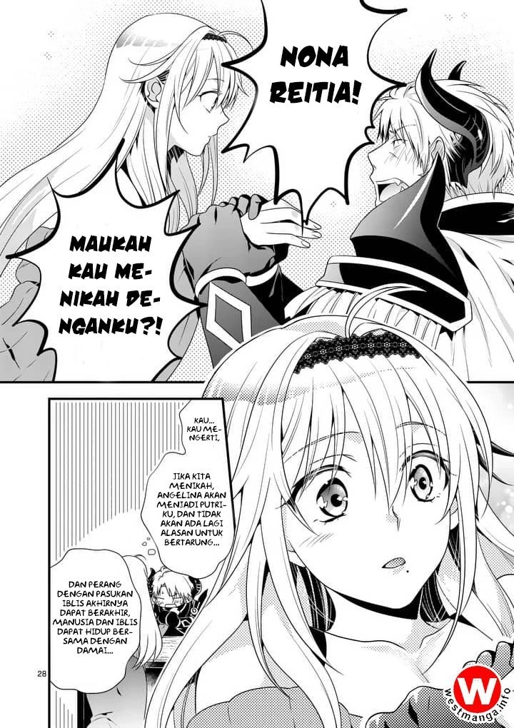 Halaman 26 — Maou desu. Onna Yuusha no Hahaoya to Saikon shita node, Onna Yuusha ga Giri no Musume ni Narimashita. @comic Chapter 1