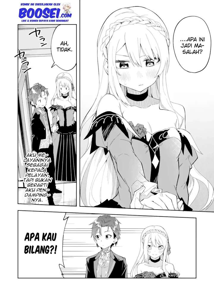 Halaman 4 — Akuyaku Reijou no Shitsuji-sama: Hametsu Flag wa Ore ga Tsubusasete Itadakimasu Chapter 4