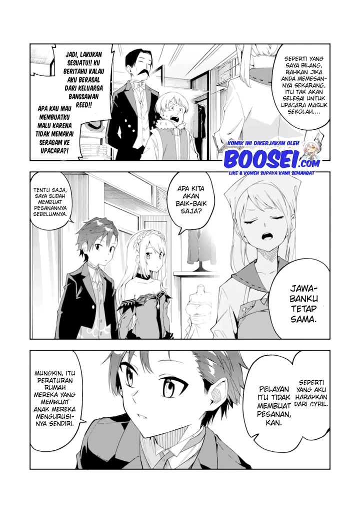 Halaman 5 — Akuyaku Reijou no Shitsuji-sama: Hametsu Flag wa Ore ga Tsubusasete Itadakimasu Chapter 4