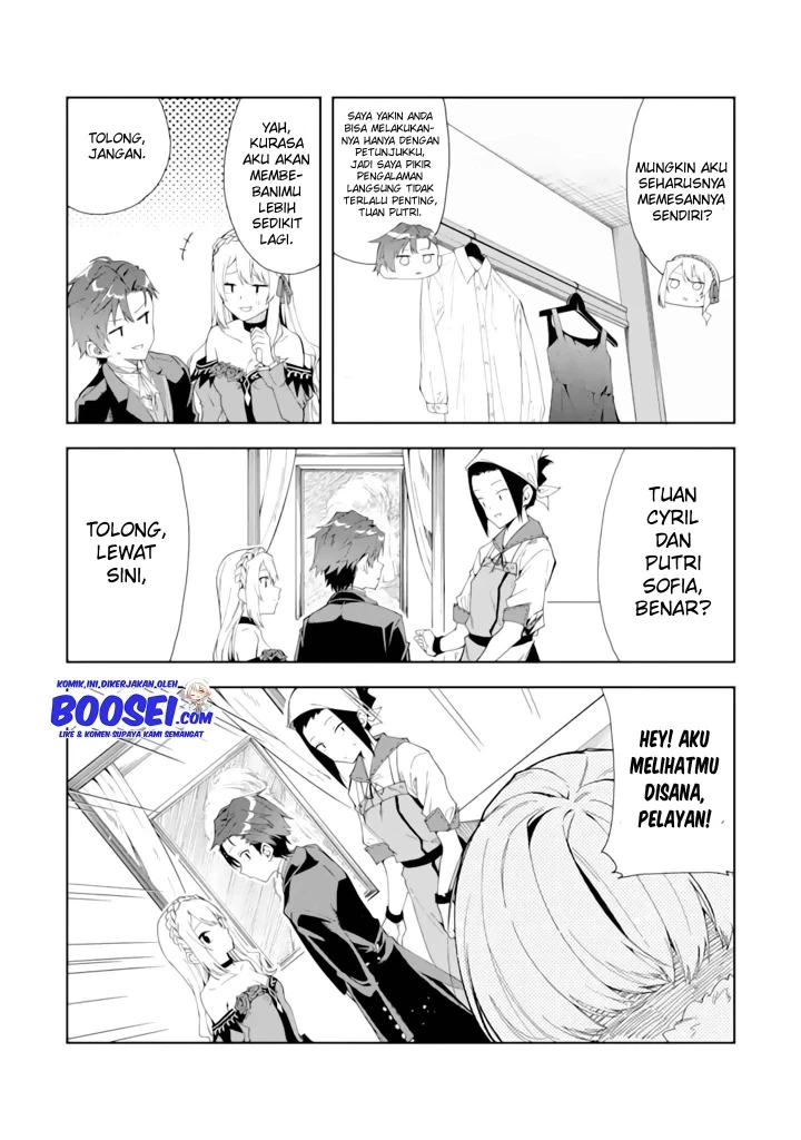 Halaman 6 — Akuyaku Reijou no Shitsuji-sama: Hametsu Flag wa Ore ga Tsubusasete Itadakimasu Chapter 4