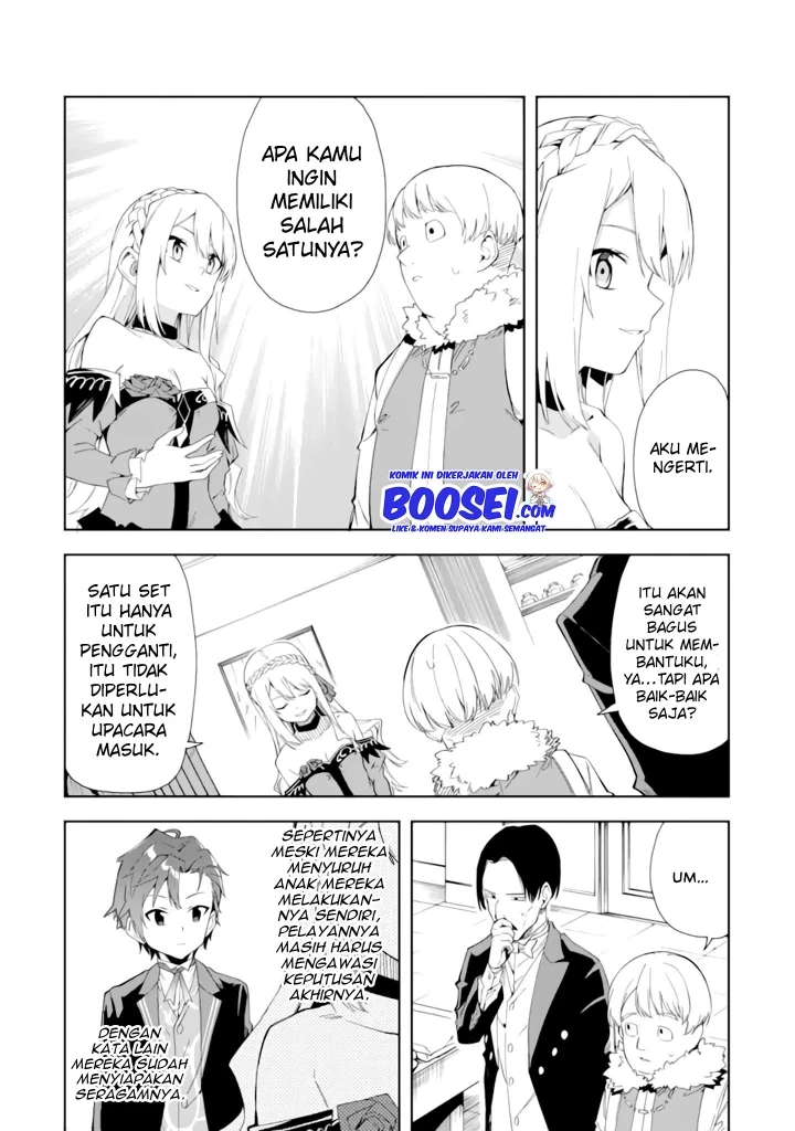 Halaman 10 — Akuyaku Reijou no Shitsuji-sama: Hametsu Flag wa Ore ga Tsubusasete Itadakimasu Chapter 4