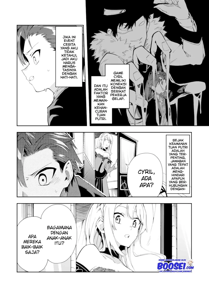 Halaman 23 — Akuyaku Reijou no Shitsuji-sama: Hametsu Flag wa Ore ga Tsubusasete Itadakimasu Chapter 4