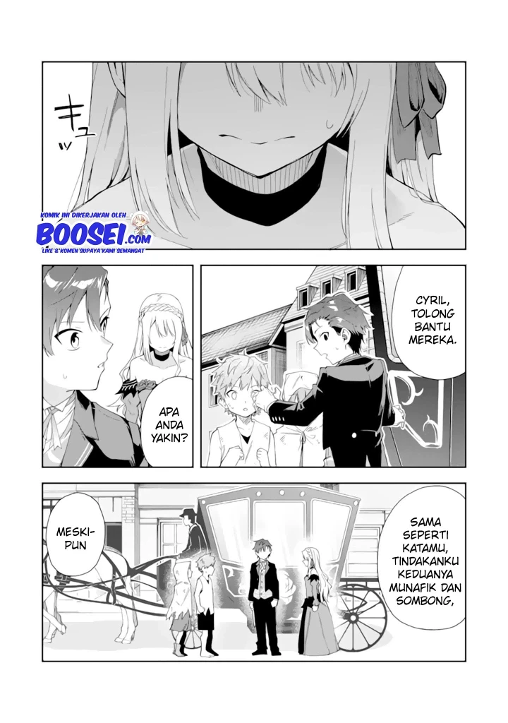 Halaman 28 — Akuyaku Reijou no Shitsuji-sama: Hametsu Flag wa Ore ga Tsubusasete Itadakimasu Chapter 4