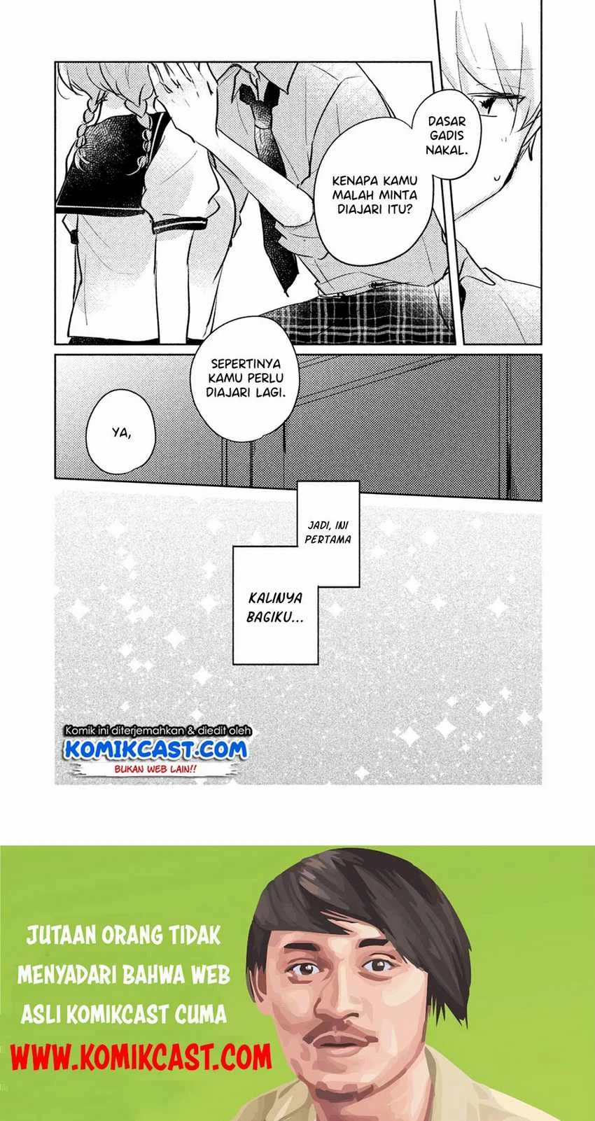 Halaman 7 — Meguro-san wa Hajimete ja Nai Chapter 9.5