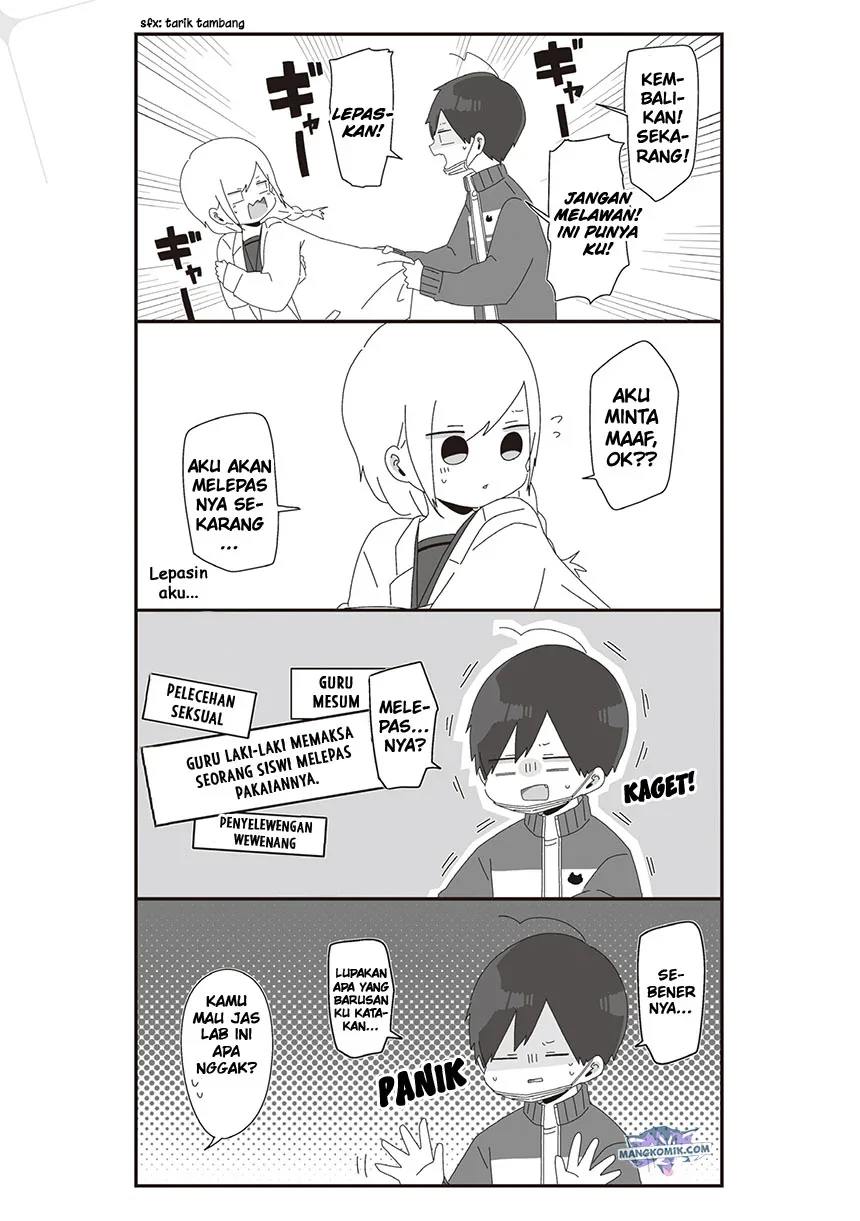 Halaman 4 — Homura-sensei wa Tabun Motenai Chapter 33