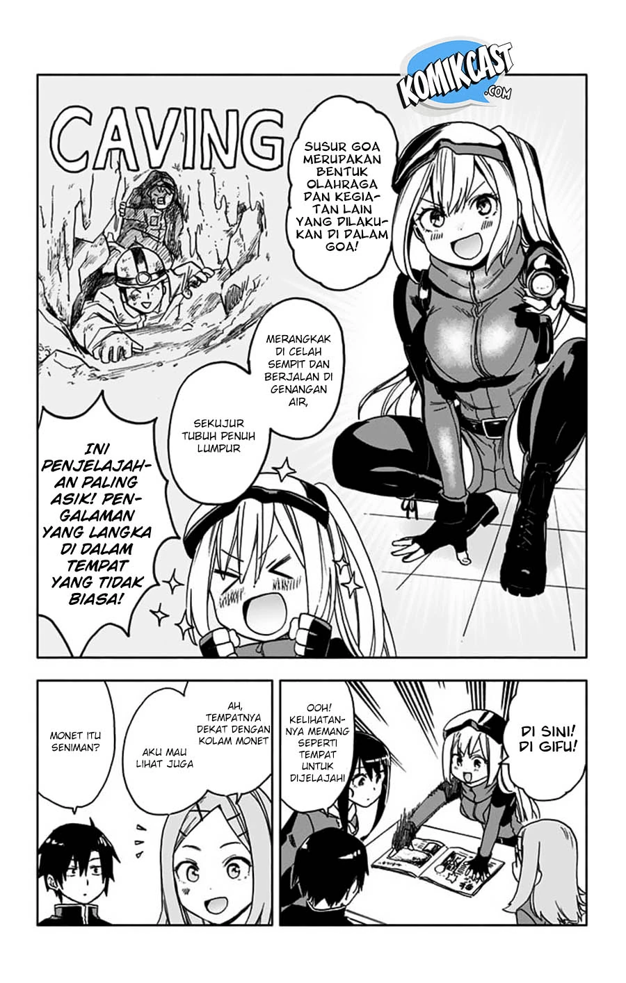 Halaman 3 — Saguri-chan Tankentai Chapter 19