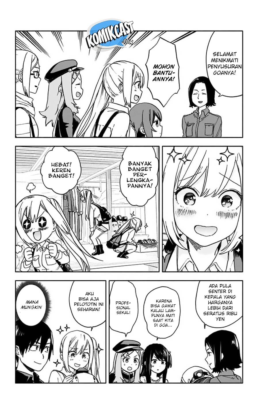 Halaman 10 — Saguri-chan Tankentai Chapter 19