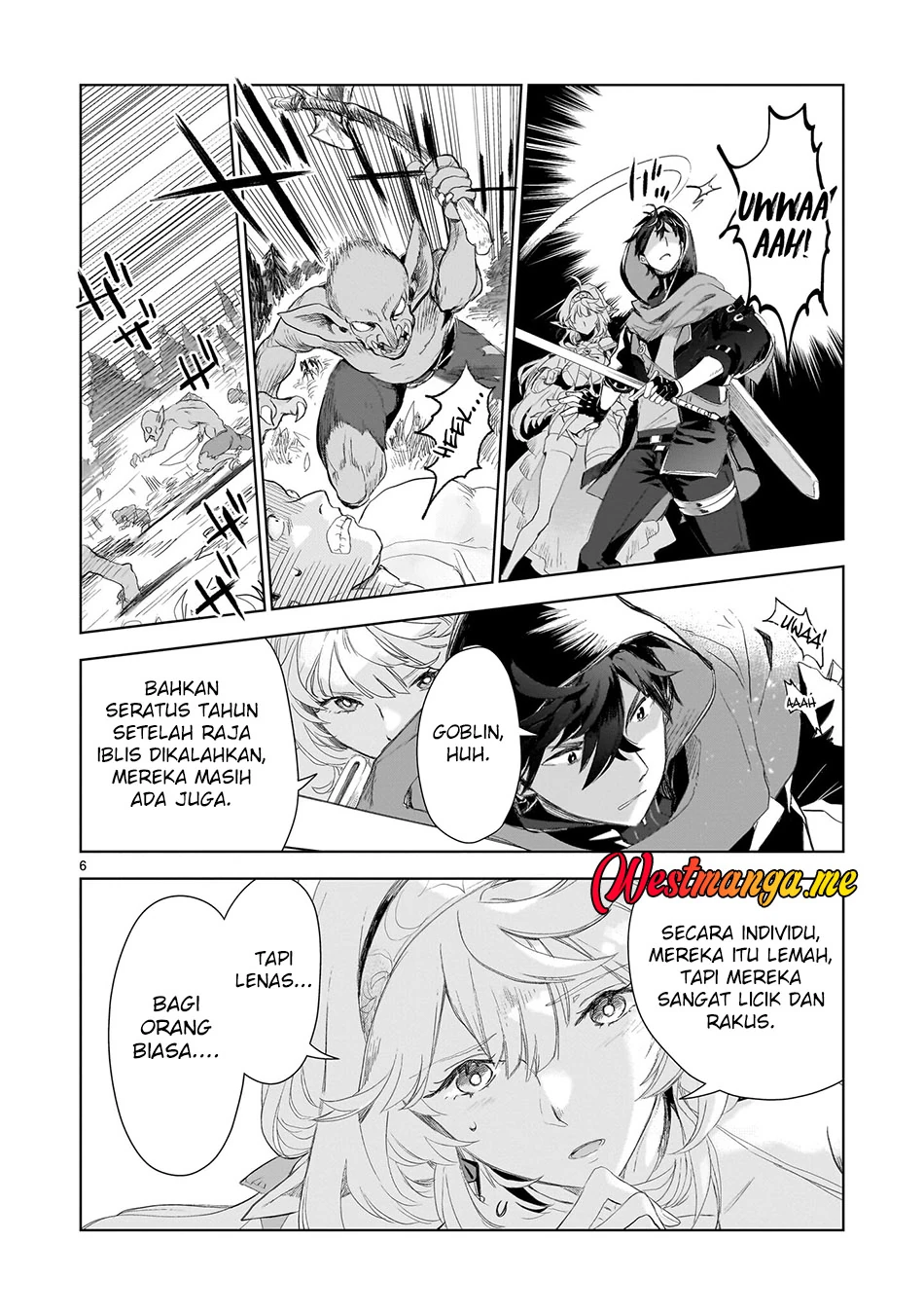 Halaman 5 — Elf-zuma to Hajimeru Yuukyuu no Tabi: Densetsu no Yuusha, Aisuru Elf to Tomo ni 100-nen Mae ni Sukutta Sekai wo Tabisuru Chapter 3