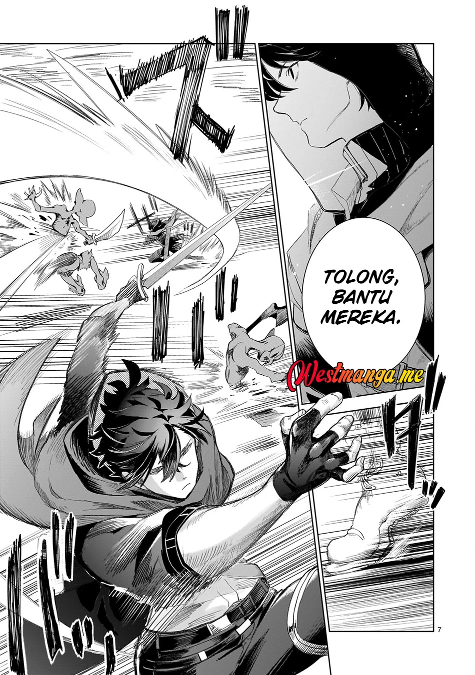 Halaman 6 — Elf-zuma to Hajimeru Yuukyuu no Tabi: Densetsu no Yuusha, Aisuru Elf to Tomo ni 100-nen Mae ni Sukutta Sekai wo Tabisuru Chapter 3