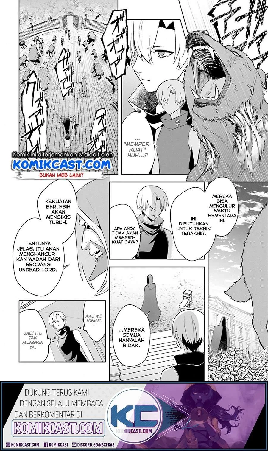 Halaman 6 — Kuraki Kyuuden no Shisha no Ou Chapter 8