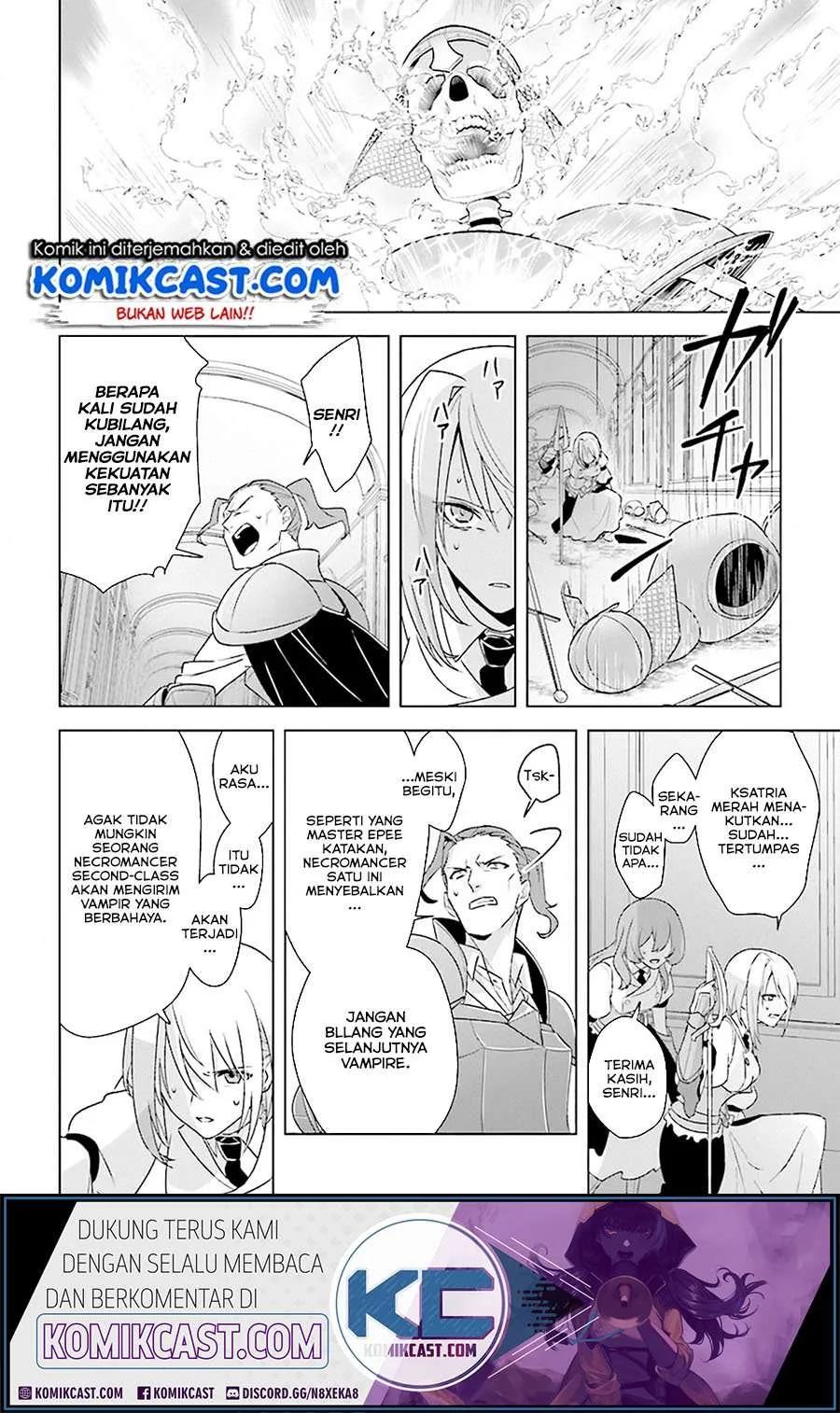 Halaman 22 — Kuraki Kyuuden no Shisha no Ou Chapter 8