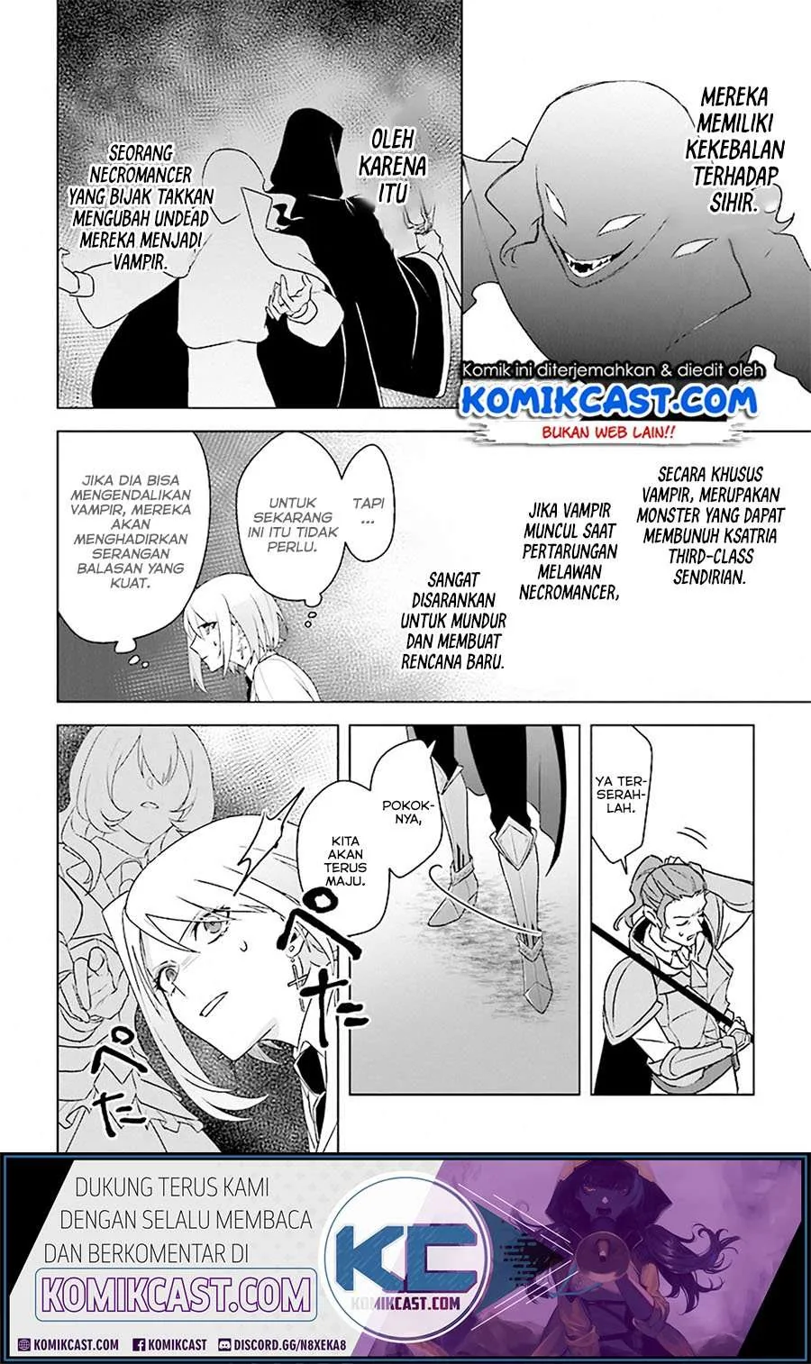 Halaman 24 — Kuraki Kyuuden no Shisha no Ou Chapter 8