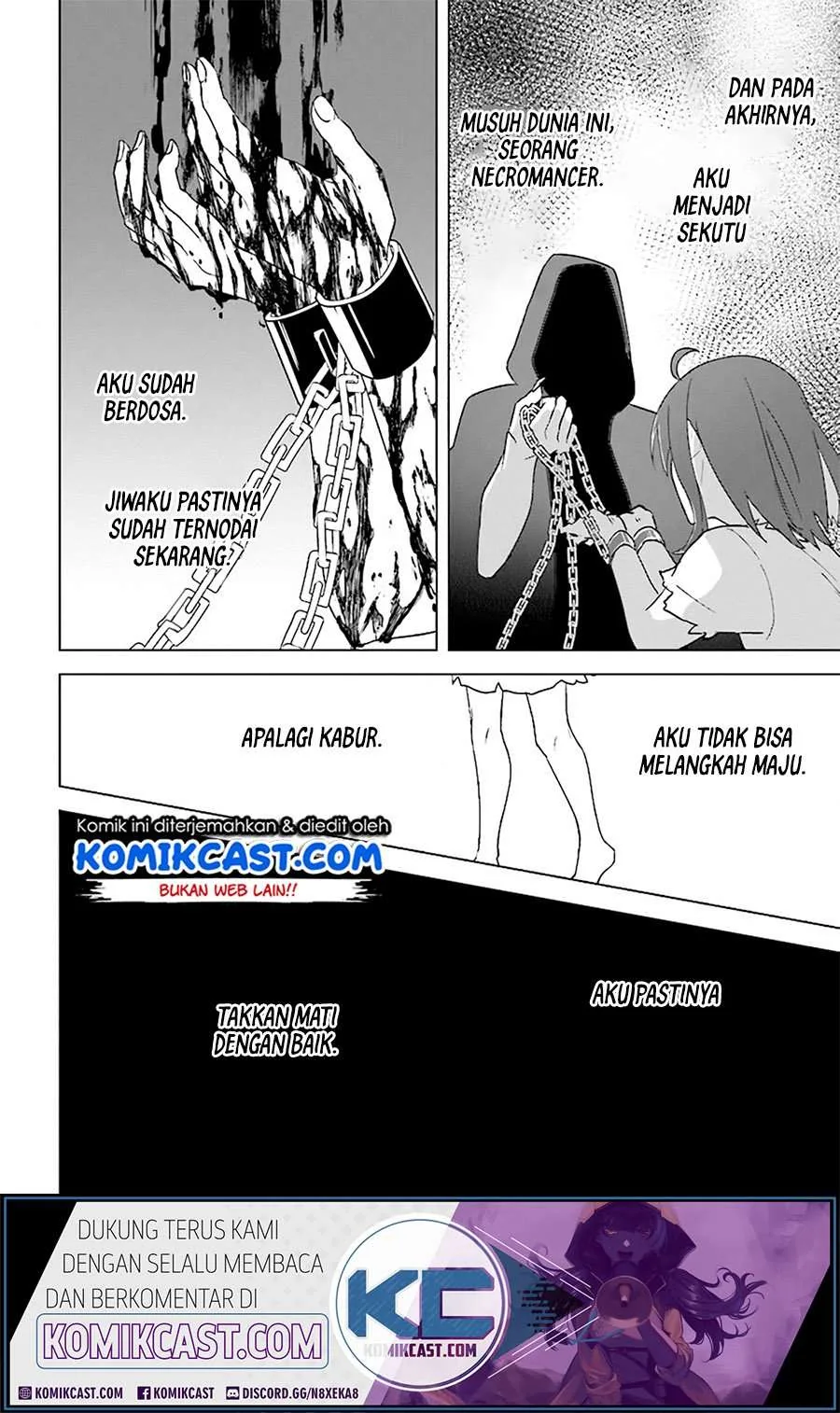 Halaman 28 — Kuraki Kyuuden no Shisha no Ou Chapter 8