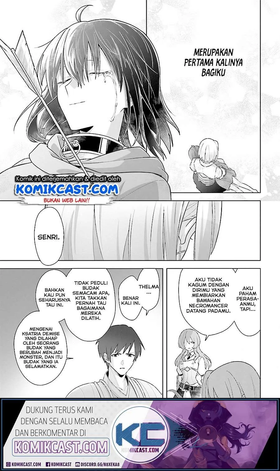Halaman 33 — Kuraki Kyuuden no Shisha no Ou Chapter 8