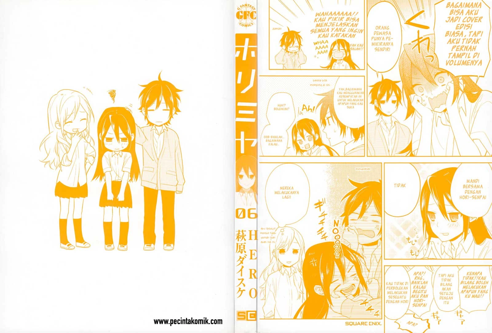 Halaman 3 — Horimiya Chapter 70.6