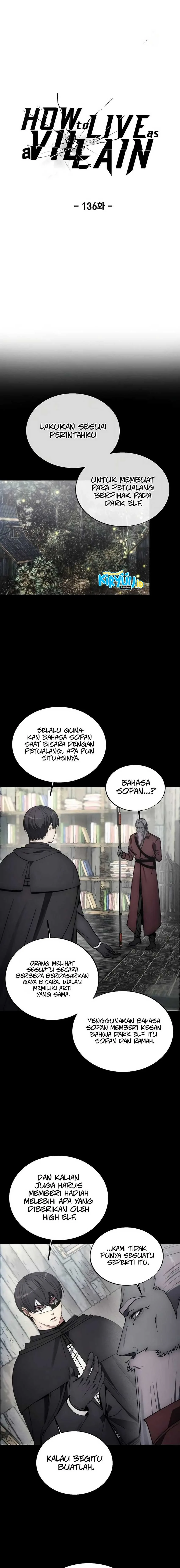 Halaman 3 — How to Live as a Villain Chapter 136