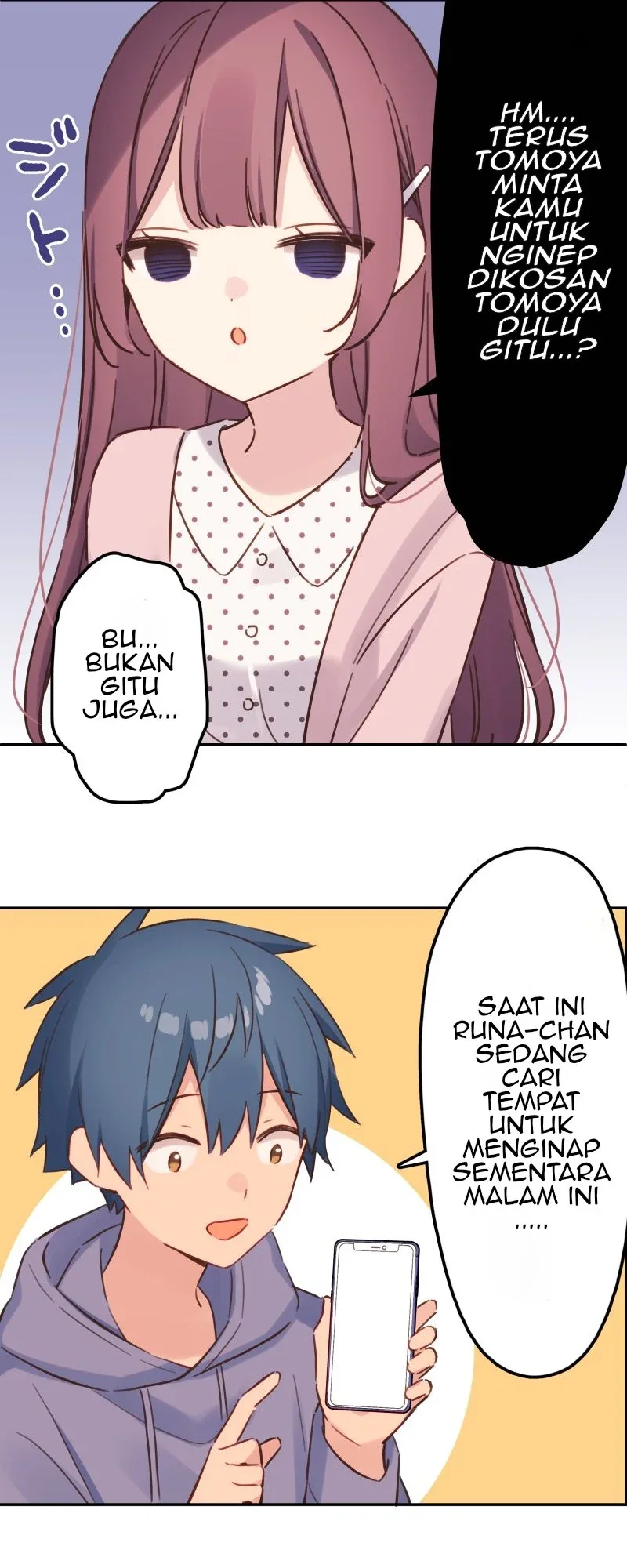 Halaman 16 — Waka-chan Is Flirty Again Chapter 172