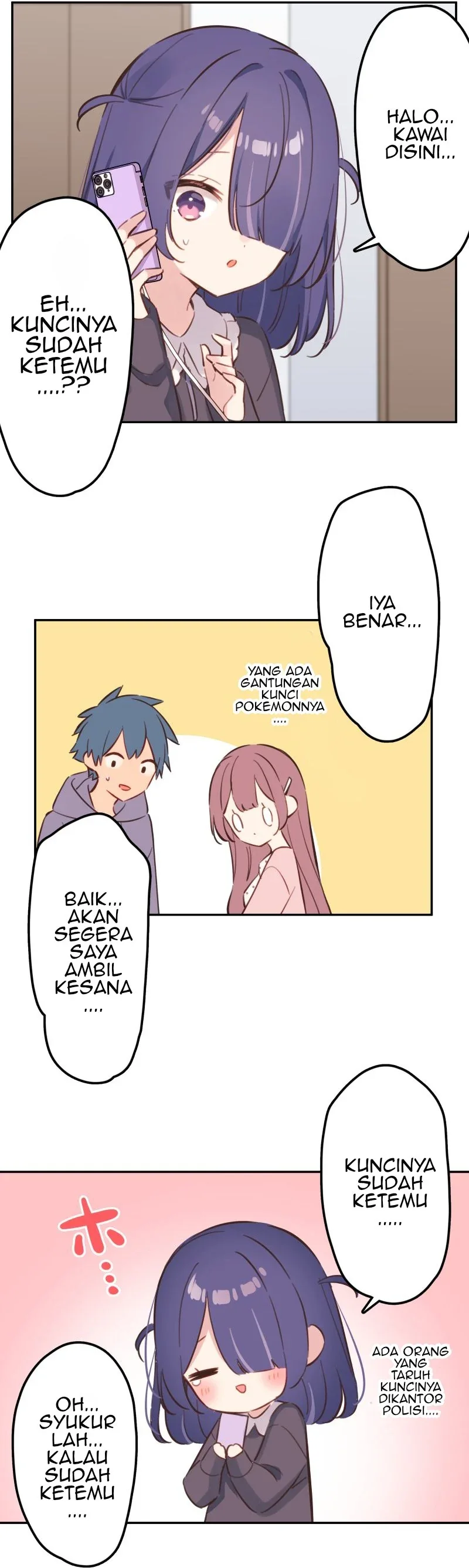 Halaman 19 — Waka-chan Is Flirty Again Chapter 172