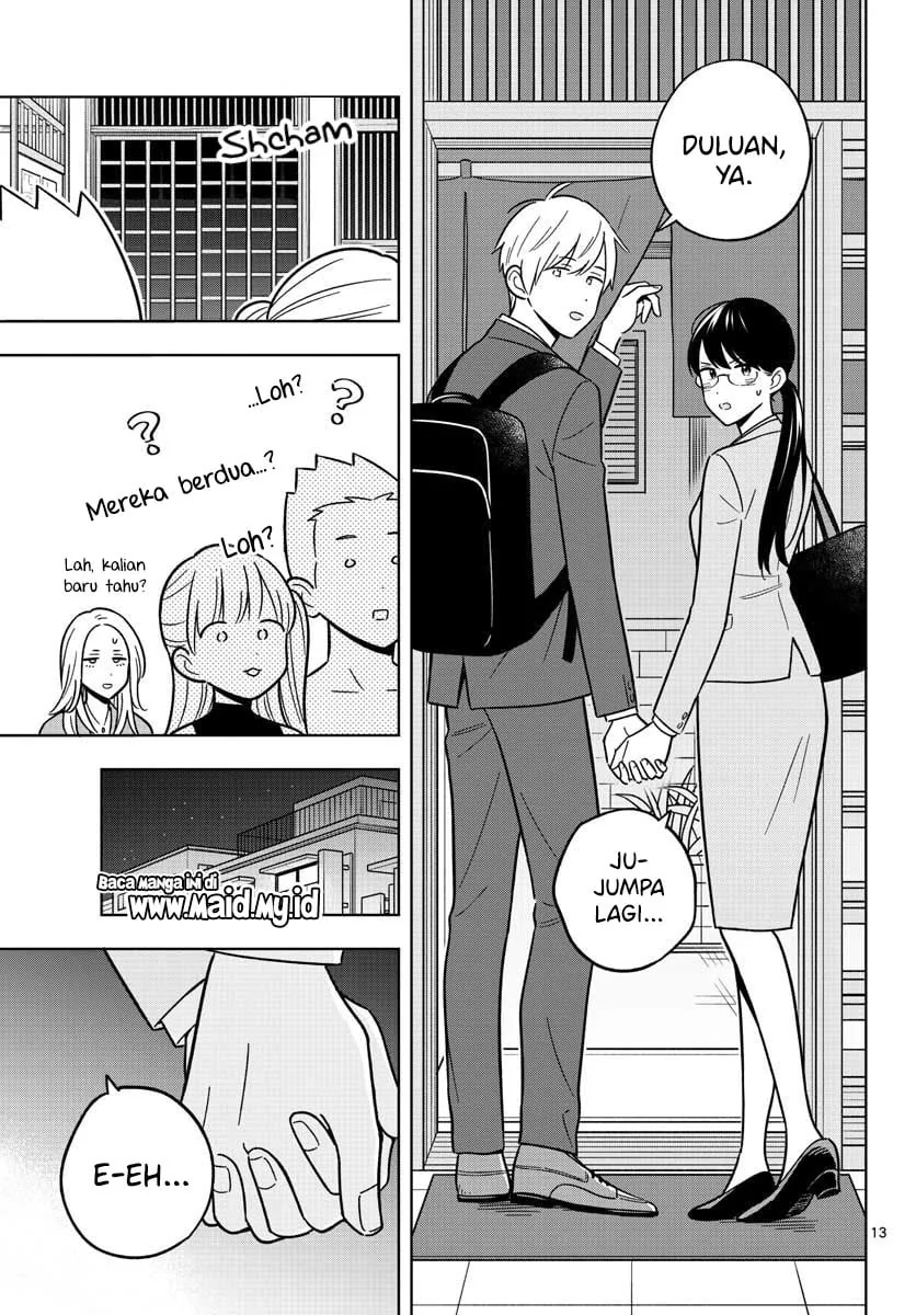 Halaman 15 — Sensei wa Koi wo Oshierarenai Chapter 47