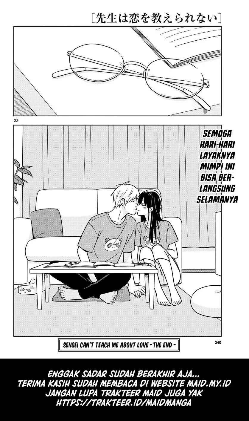 Halaman 24 — Sensei wa Koi wo Oshierarenai Chapter 47