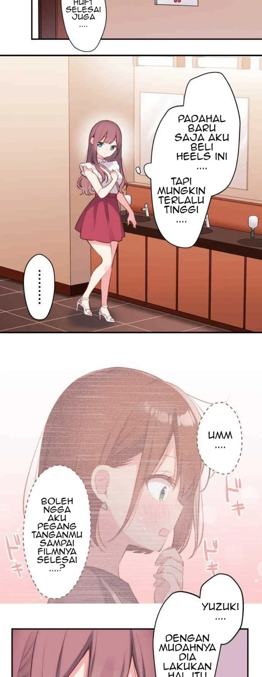 Halaman 4 — Waka-chan Is Flirty Again Chapter 77