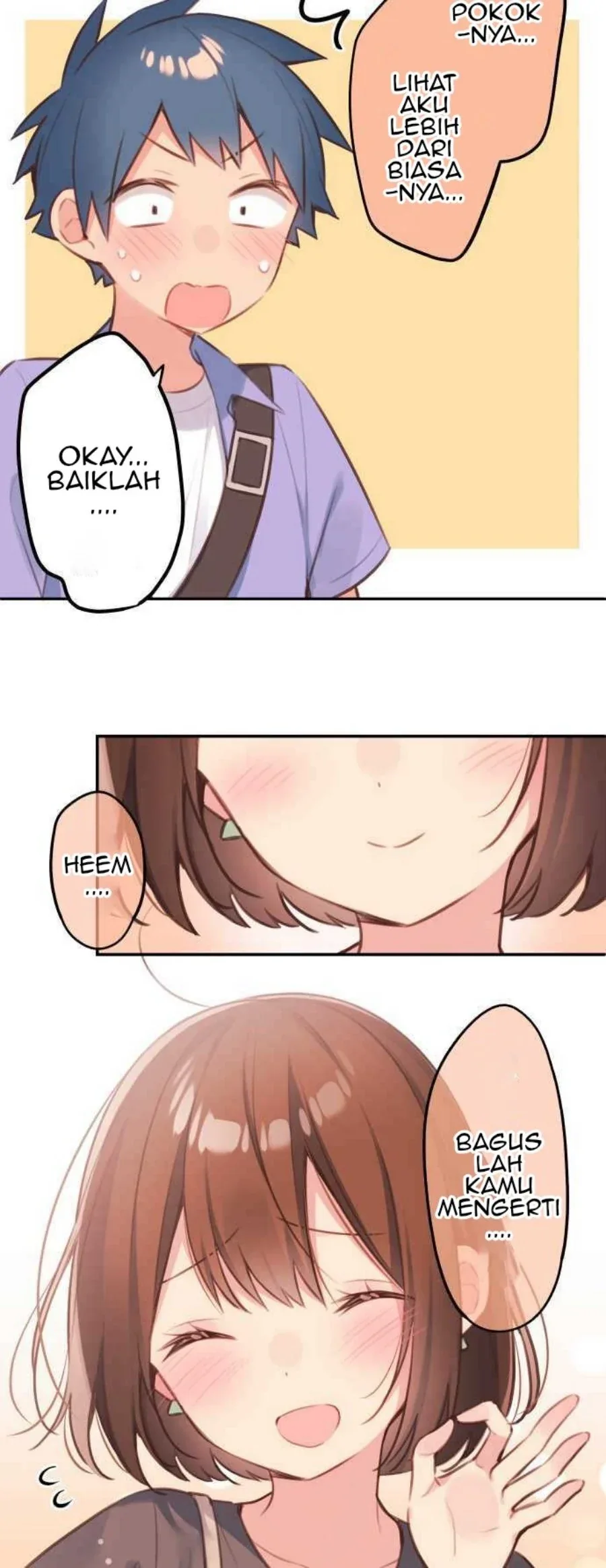 Halaman 12 — Waka-chan Is Flirty Again Chapter 77