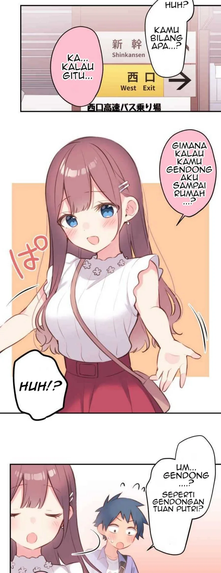 Halaman 31 — Waka-chan Is Flirty Again Chapter 77