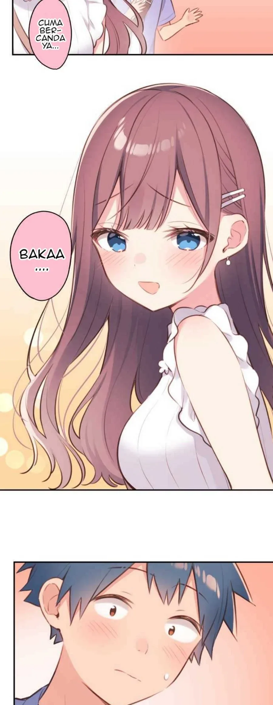 Halaman 32 — Waka-chan Is Flirty Again Chapter 77