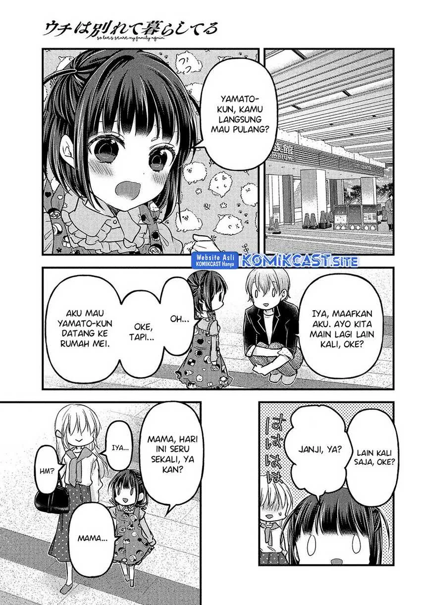 Halaman 9 — Uchi wa Wakarete Kurashiteru Chapter 10