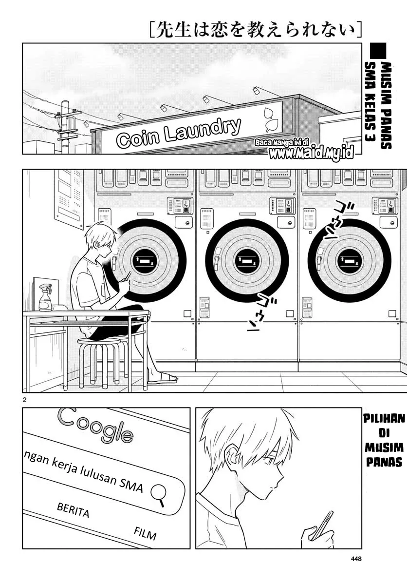 Halaman 4 — Sensei wa Koi wo Oshierarenai Chapter 41