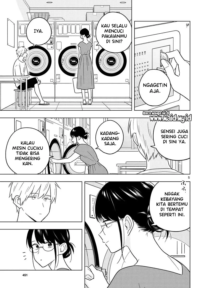 Halaman 7 — Sensei wa Koi wo Oshierarenai Chapter 41