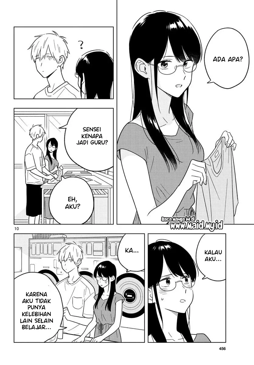 Halaman 12 — Sensei wa Koi wo Oshierarenai Chapter 41